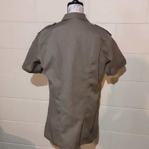 COPY - Vintage Italian uniform shirt sz Large - Picture 4 of 7